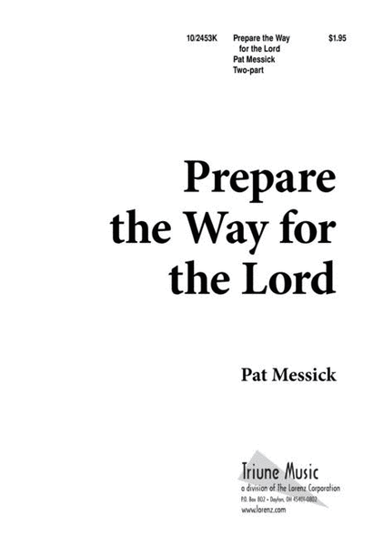Prepare the Way for the Lord image number null