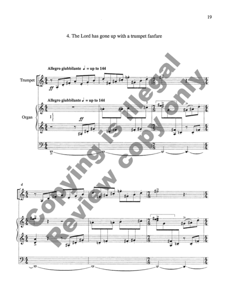Psalms for Trumpet and Organ