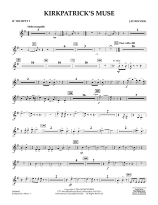 Kirkpatrick's Muse - Bb Trumpet 2