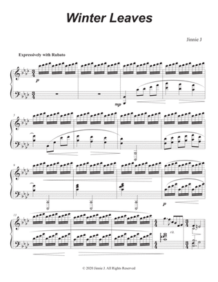 Winter Leaves (Original Piano Composition)