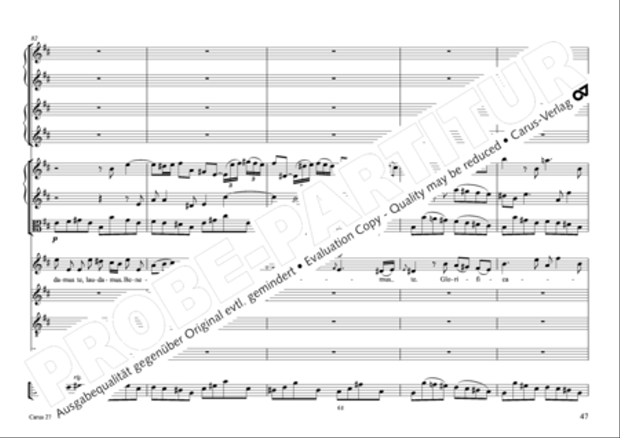 Messa per il Santissimo Natale 4-Part scores gallery preview page 38