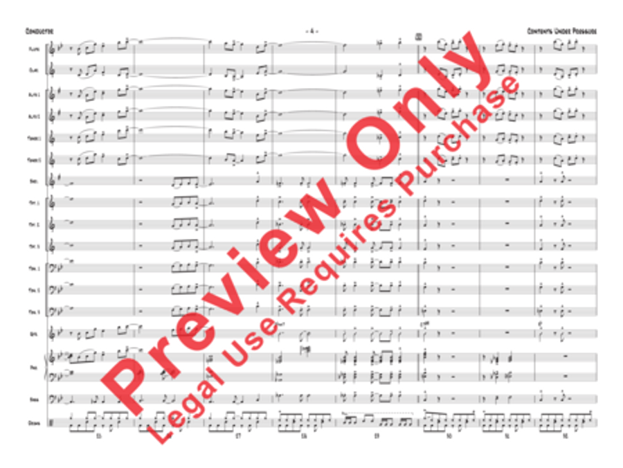 Contents Under Pressure Jazz Ensemble scores gallery preview page 7
