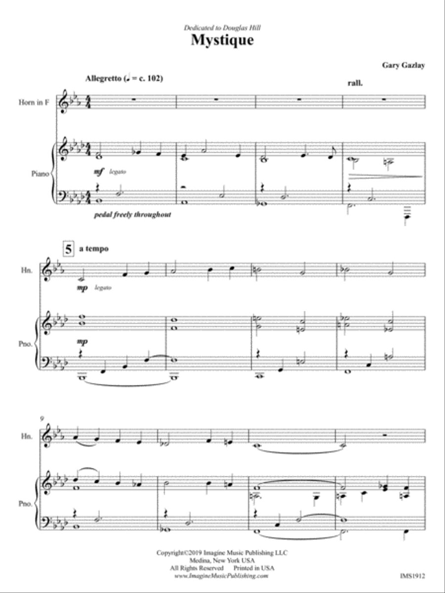 Mystique Horn scores gallery preview page 4