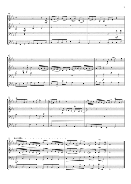 Wachet auf, ruft uns die Stimme - BWV 645 (for Brass Quartet) image number null