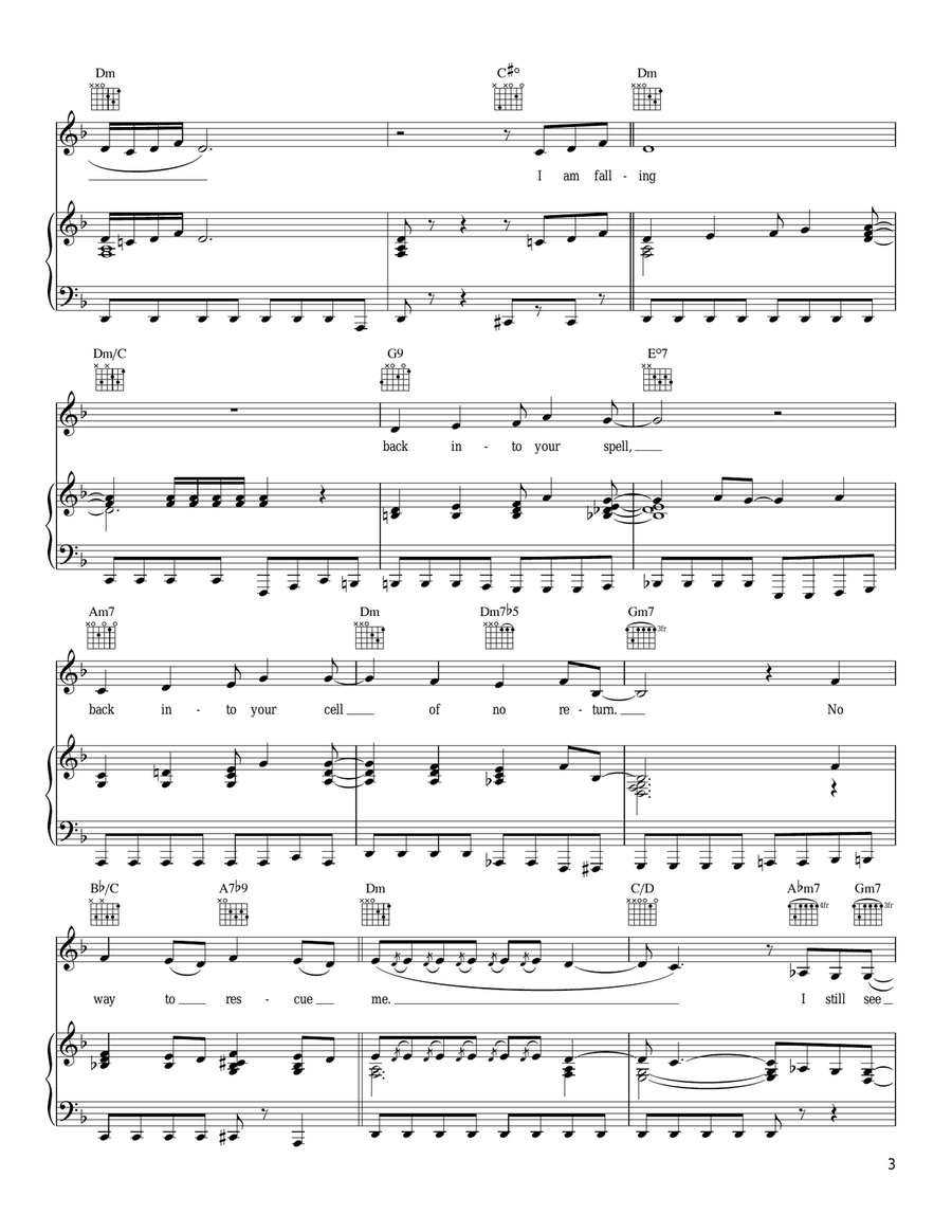 Hard Times Hard Times Piano, Vocal, Guitar scores gallery preview page 3