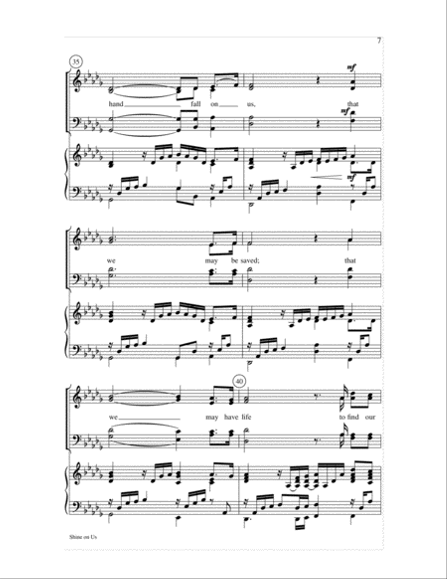 Shine on Us 4-Part scores gallery preview page 7