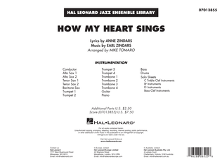 How My Heart Sings (arr. Mike Tomaro) - Conductor Score (Full Score)