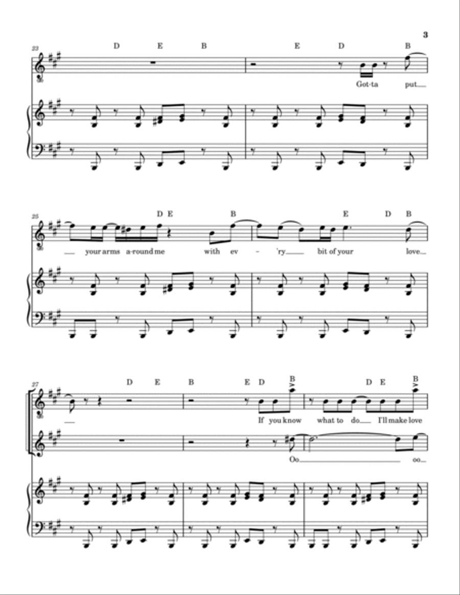 I Got A Line On You Piano, Vocal, Guitar scores gallery preview page 4