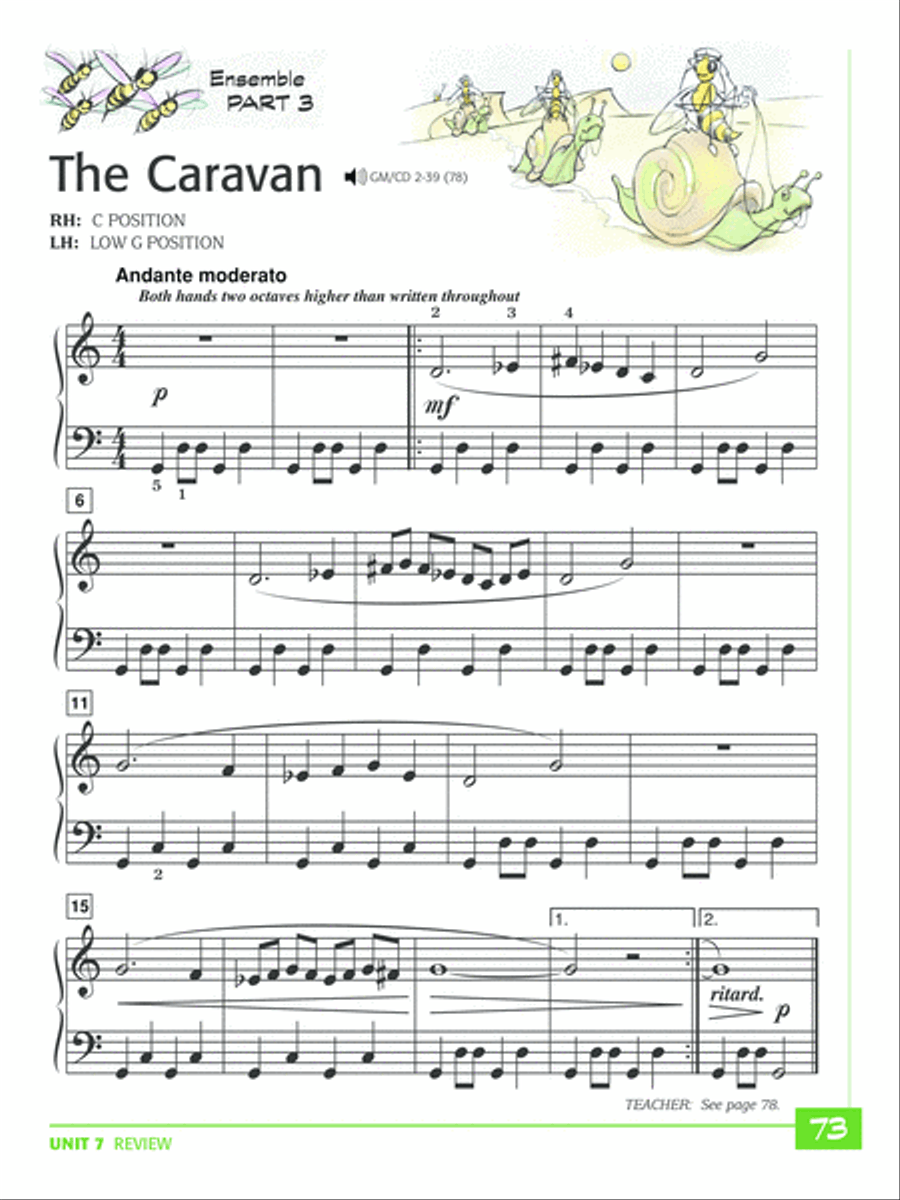 Alfred's Basic Group Piano Course, Book 4 Piano Method scores gallery preview page 14