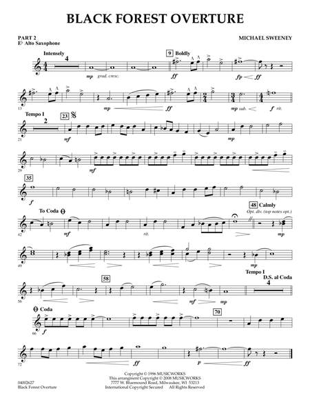 Black Forest Overture - Pt.2 - Eb Alto Saxophone