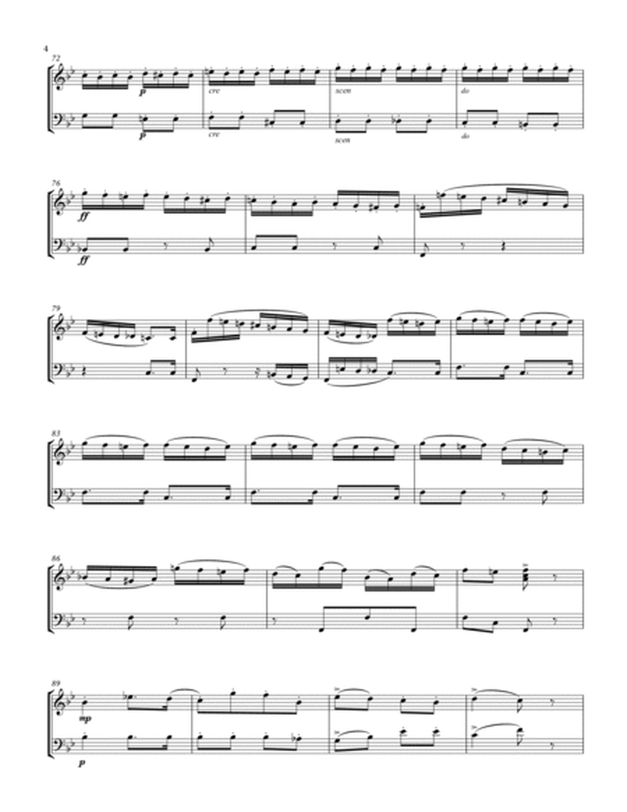 Miniature Overture Violin and Cello Duet-Score and Parts image number null
