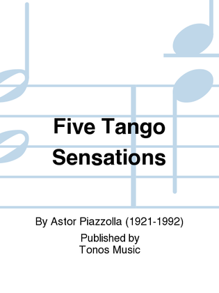 Book cover for Five Tango Sensations