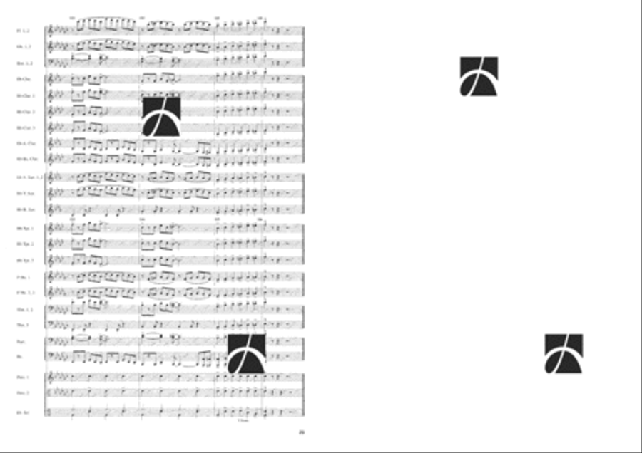 Cervo a Primavera Concert Band scores gallery preview page 15