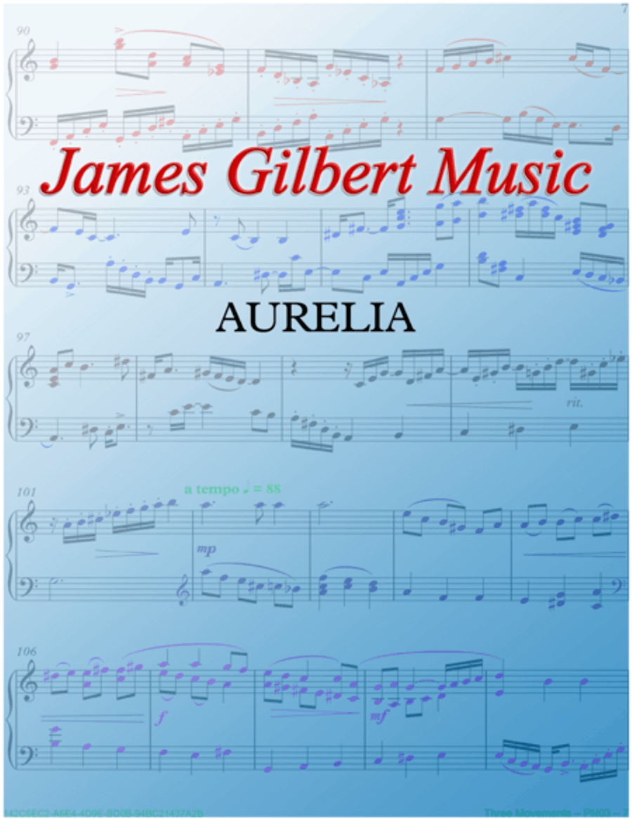 AURELIA (The Church's One Foundation) Small Ensemble scores gallery preview page 1