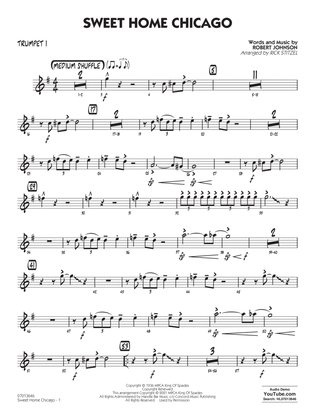 Book cover for Sweet Home Chicago (arr. Rick Stitzel) - Trumpet 1