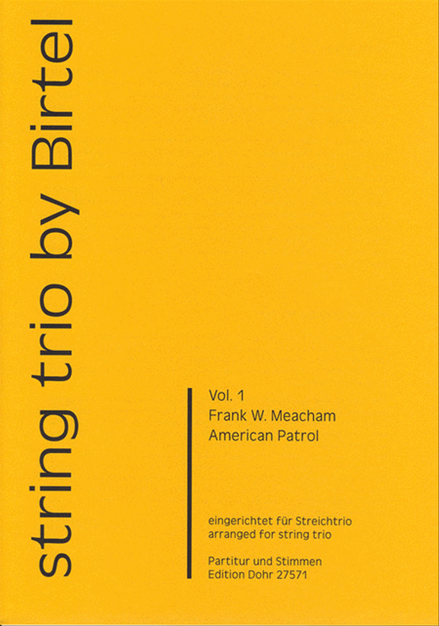 American Patrol (für Streichtrio) String Trio scores gallery preview page 1