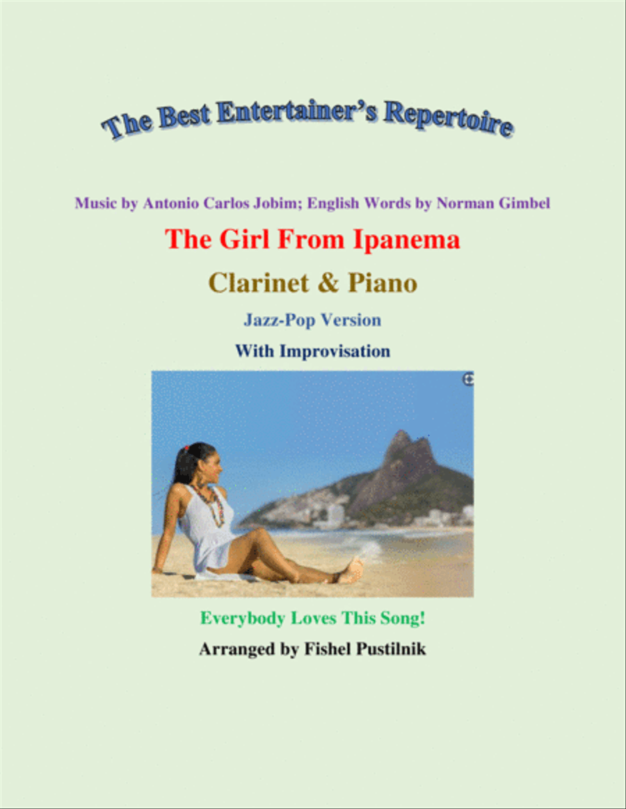 The Girl From Ipanema (Garota De Ipanema) Clarinet Solo scores gallery preview page 1