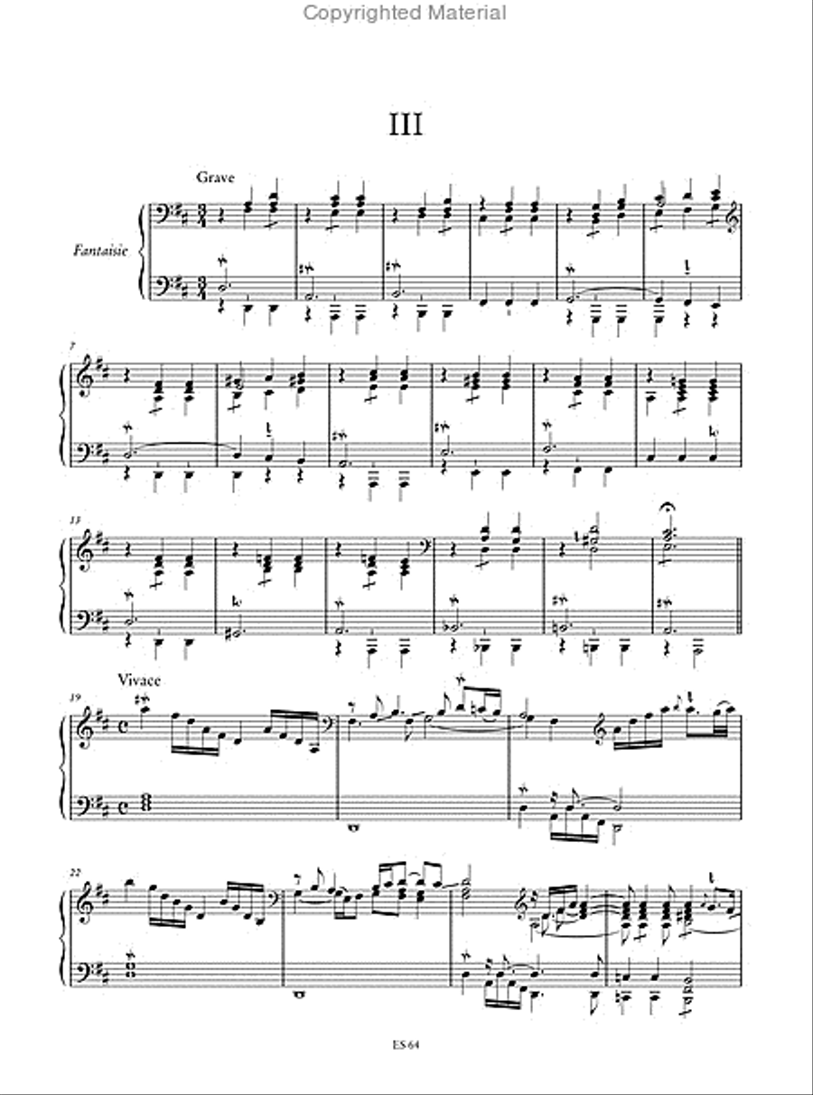 Componimenti Musicali (1739) for Harpsichord Harpsichord scores gallery preview page 4