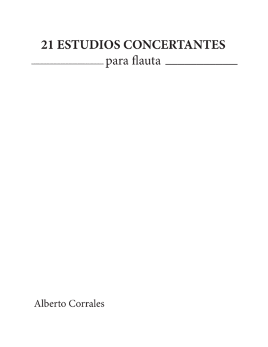 Estudios Concertantes para flauta. Woodwind Ensemble scores gallery preview page 2