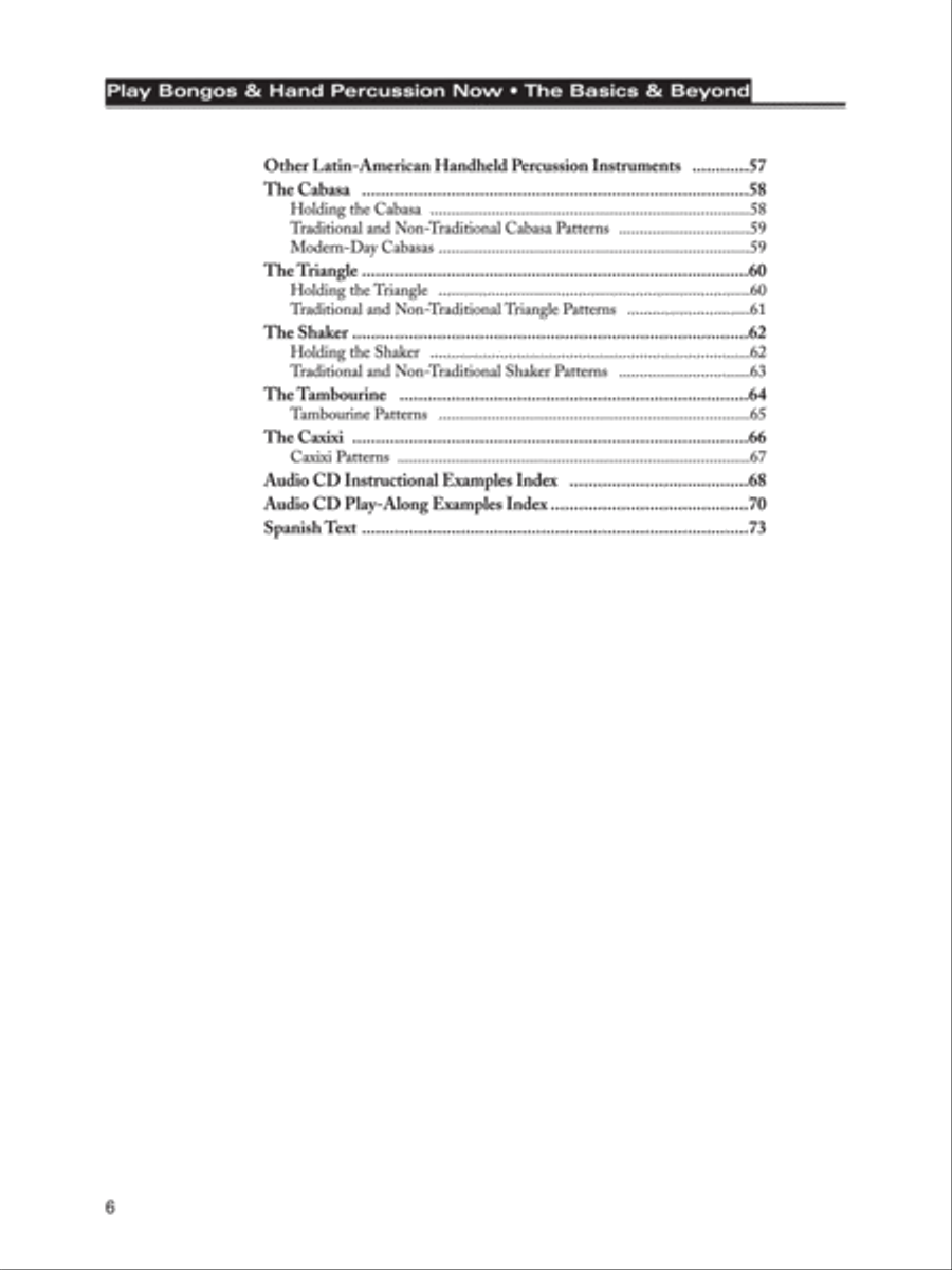 Play Bongos & Hand Percussion Now Percussion scores gallery preview page 3