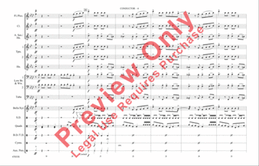 Cake by the Ocean Marching Band scores gallery preview page 5