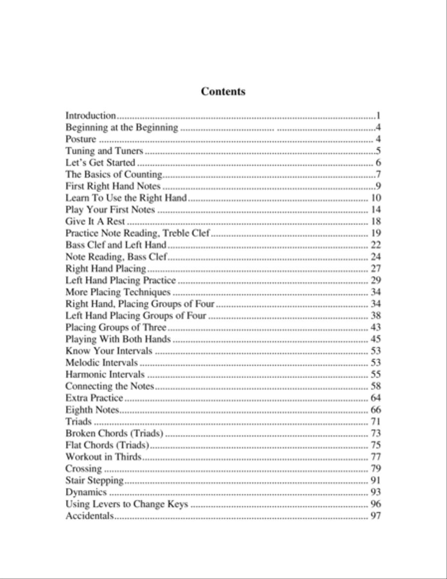 Interactive Harp, Learn to Play the Lever Harp in Easy Steps. (140 pages of harp learning enjoyment) Celtic Harp scores gallery preview page 3