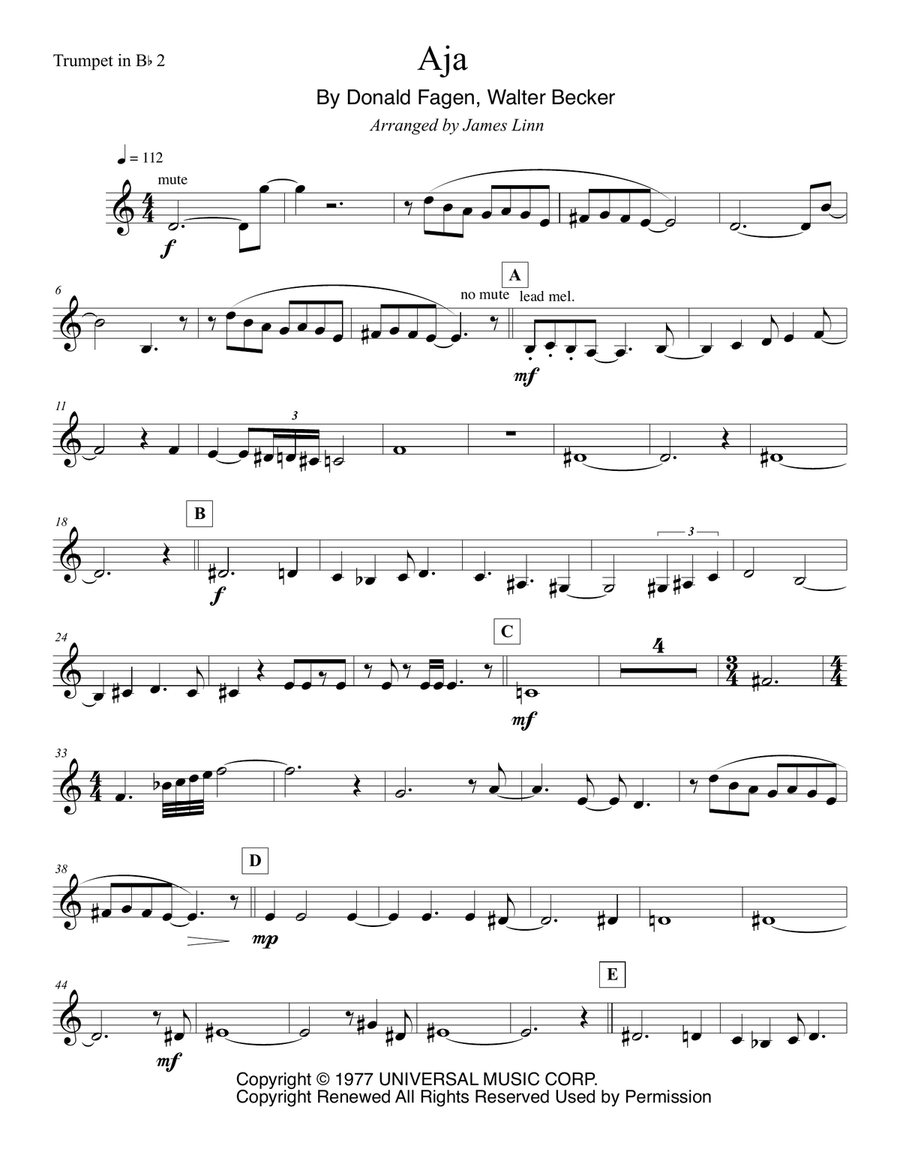 Aja Aja Horn scores gallery preview page 3