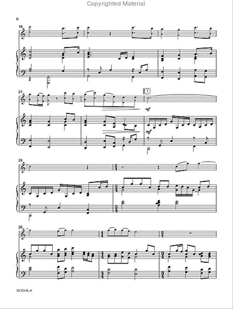 A Tapestry of Grace Piano scores gallery preview page 4