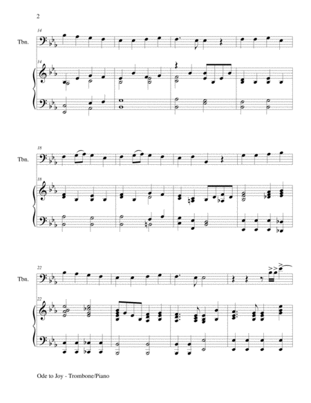 GREAT HYMNS Set 1 & 2 (Duets - Trombone and Piano with Parts) image number null