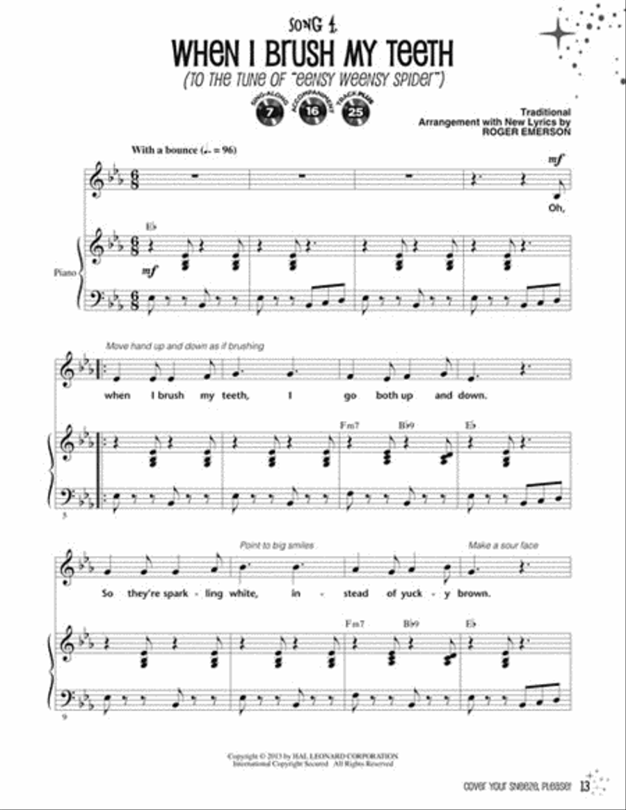 Cover Your Sneeze, Please! Choir scores gallery preview page 5