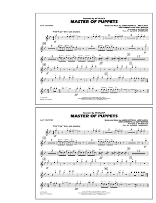Book cover for Master of Puppets - 1st Bb Trumpet