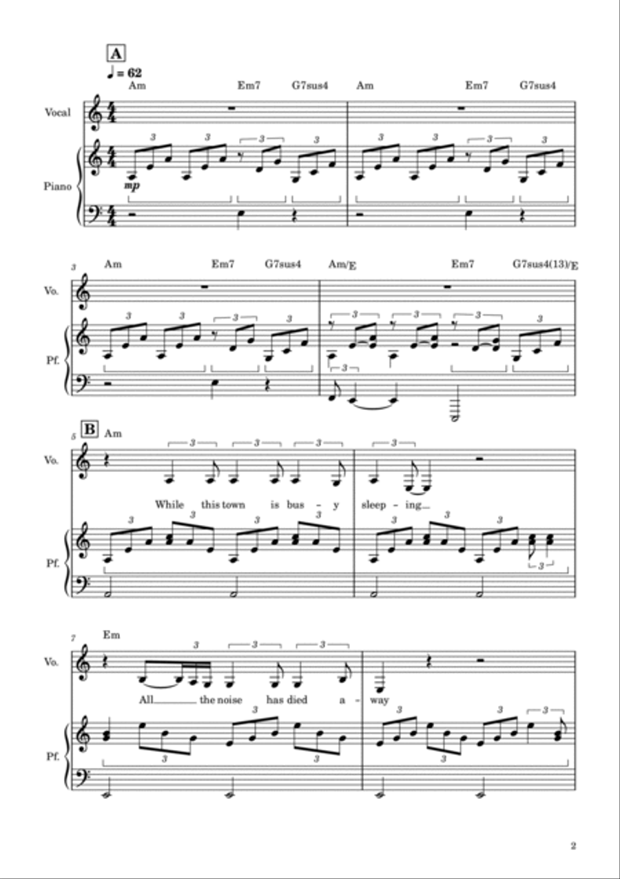 Forget Her Voice scores gallery preview page 3