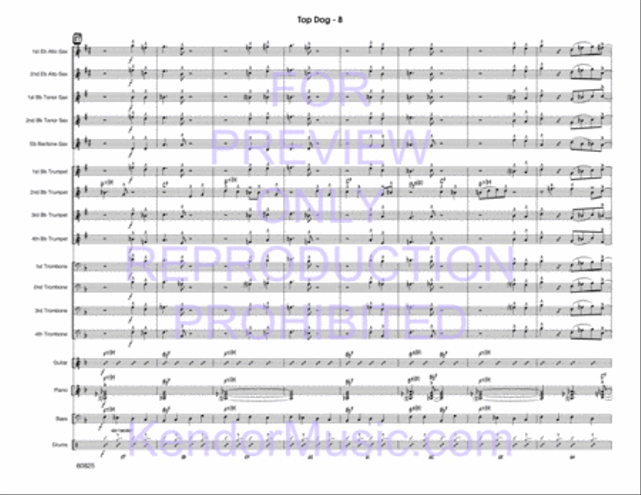 Top Dog Jazz Ensemble scores gallery preview page 9