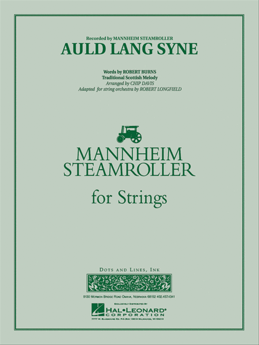 Auld Lang Syne String Orchestra scores gallery preview page 1