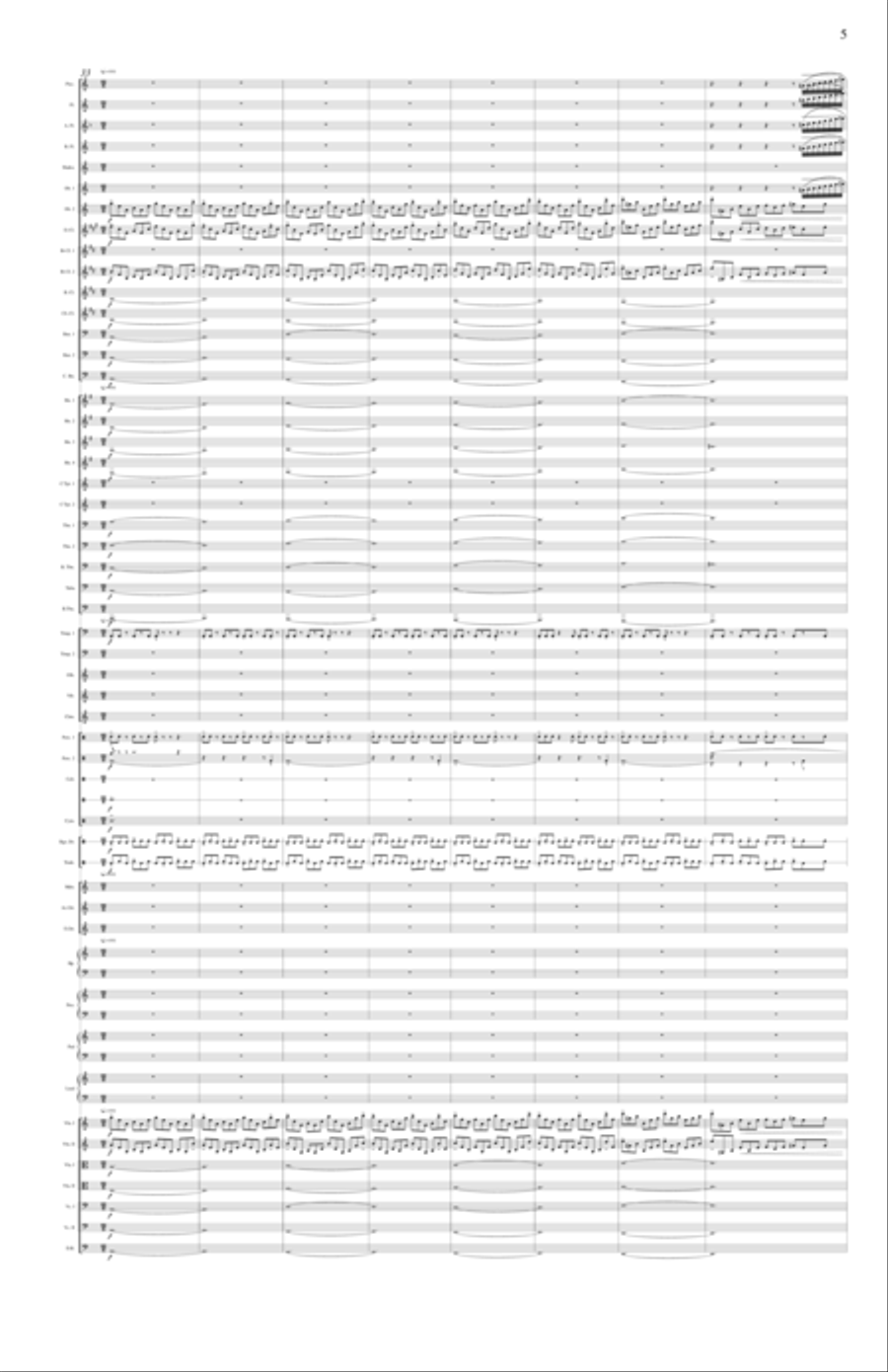 Redeemer, IV: Parables of the Master Full Orchestra scores gallery preview page 5