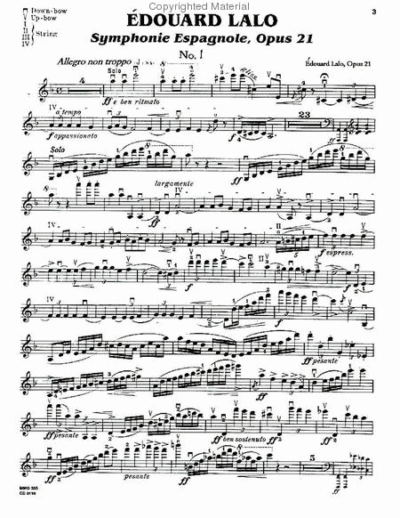 Sinfonia Espagnol D-minor op.24 image number null