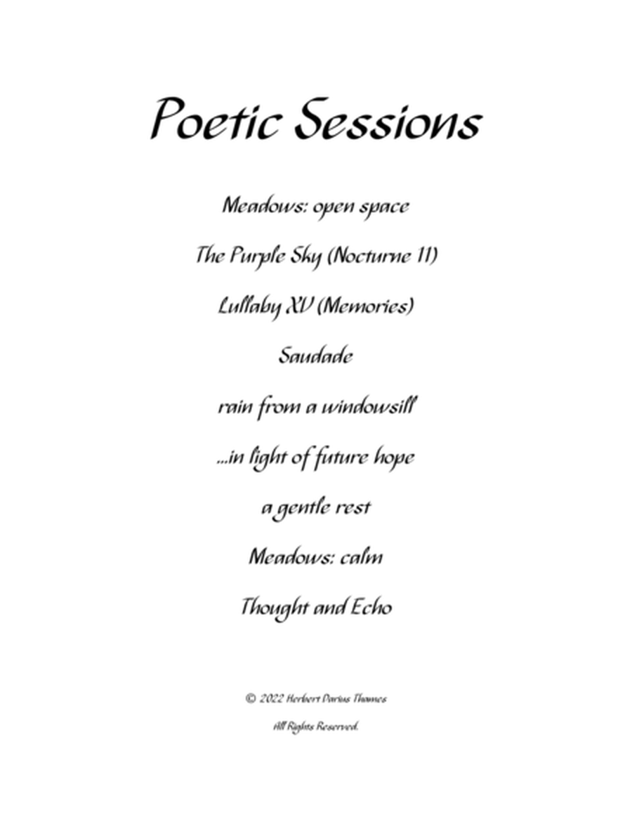 Poetic Sessions