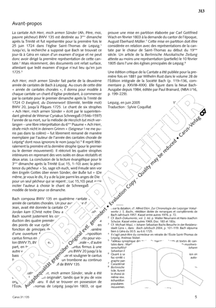 The Complete Sacred Vocal Works (Das geistliche Vokalwerk) Voice scores gallery preview page 314