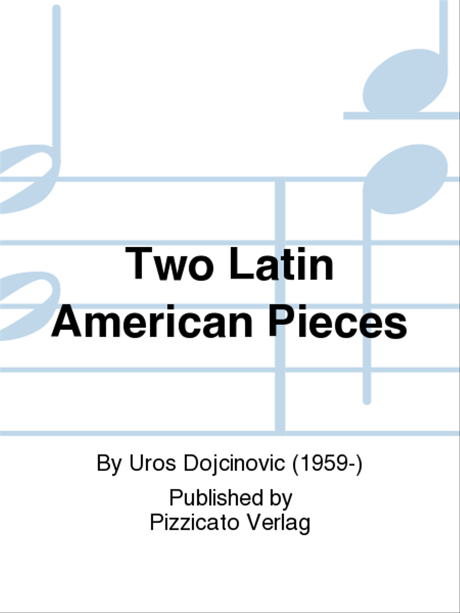 Two Latin American Pieces School and Community scores gallery preview page 1