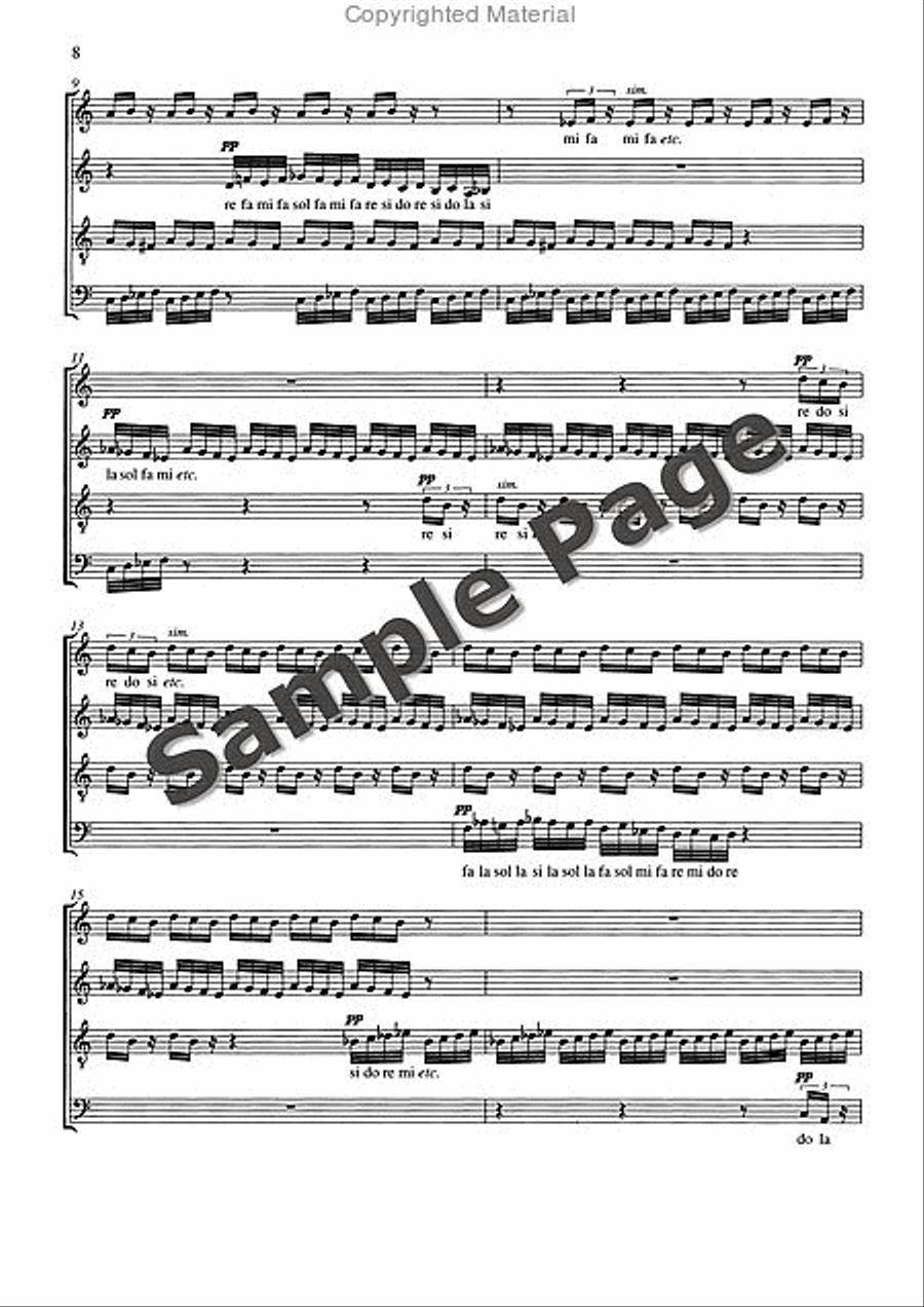 Concertino Concertino Mixed Choir scores gallery preview page 9