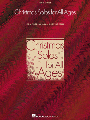 Book cover for Christmas Solos for All Ages - High Voice