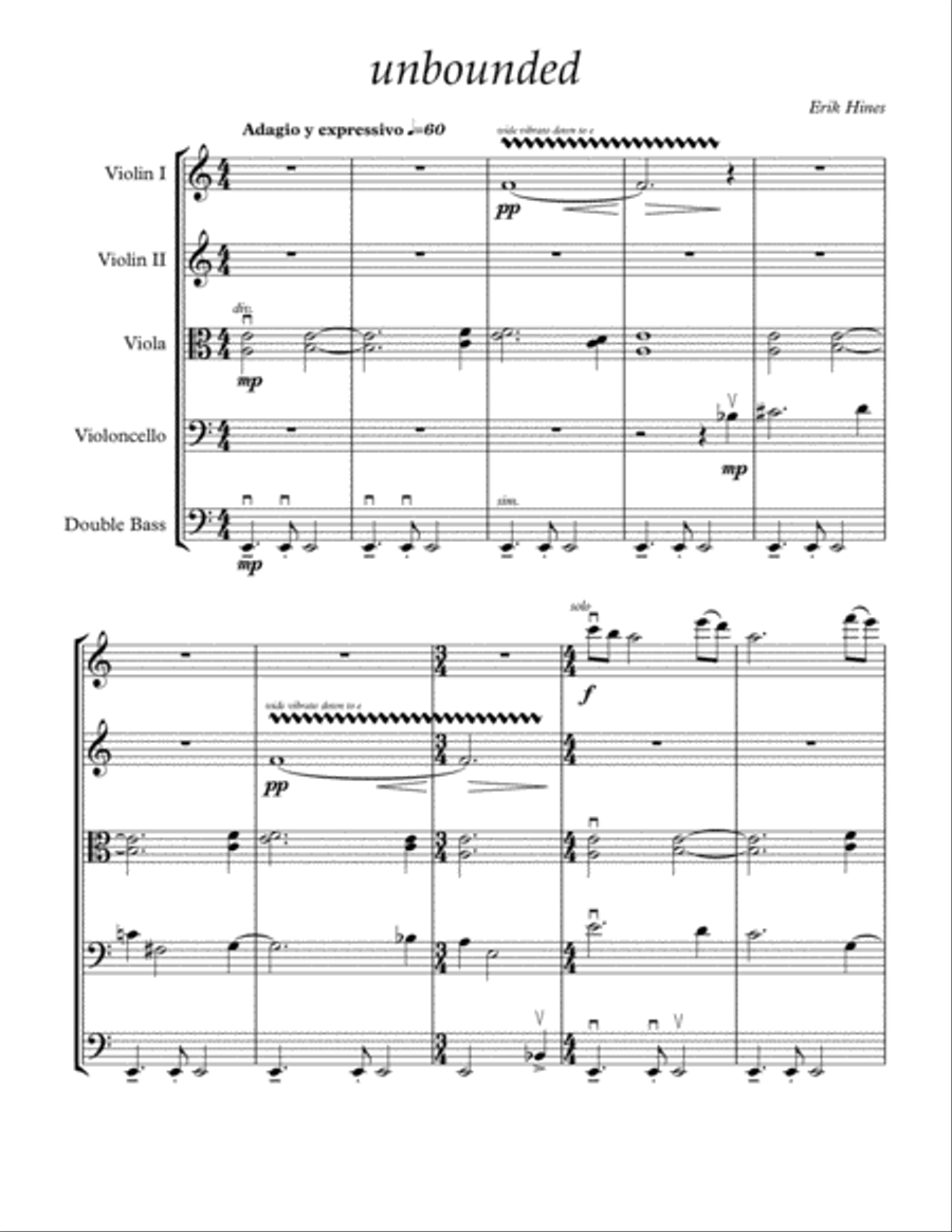 Unbounded String Orchestra scores gallery preview page 2