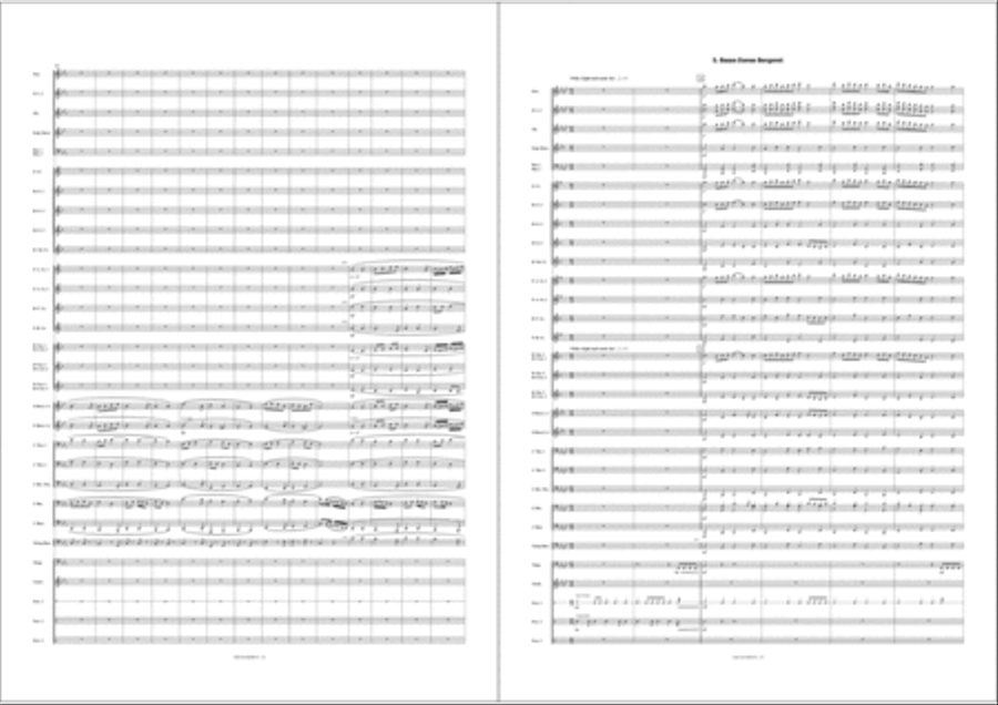 The Danserye Concert Band scores gallery preview page 10