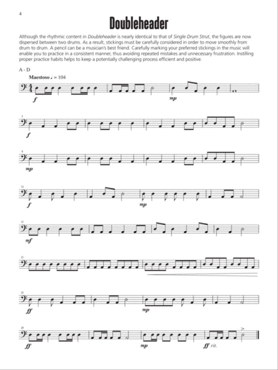 Dynamic Solos for Timpani Small Ensemble scores gallery preview page 7