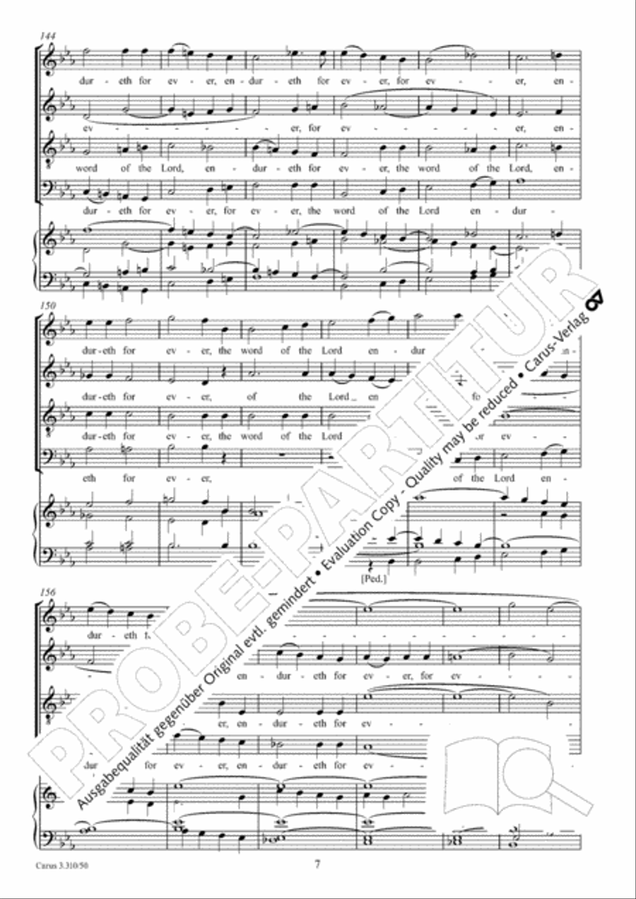 Blessed be the God and Father 4-Part scores gallery preview page 8