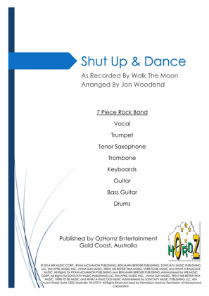 Book cover for Shut Up And Dance