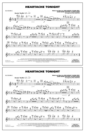 Heartache Tonight - Flute/Piccolo