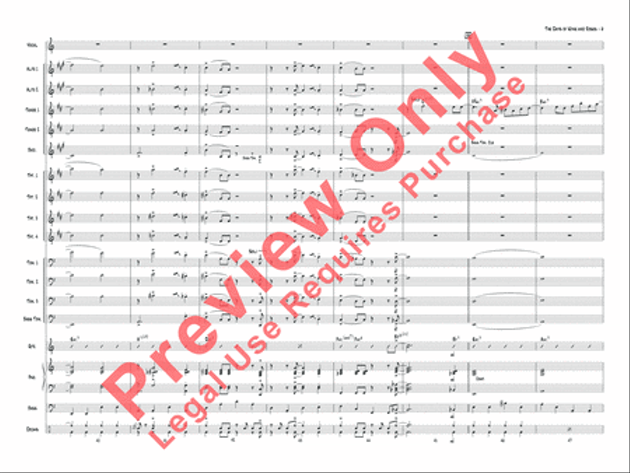 The Days of Wine and Roses Jazz Ensemble scores gallery preview page 27