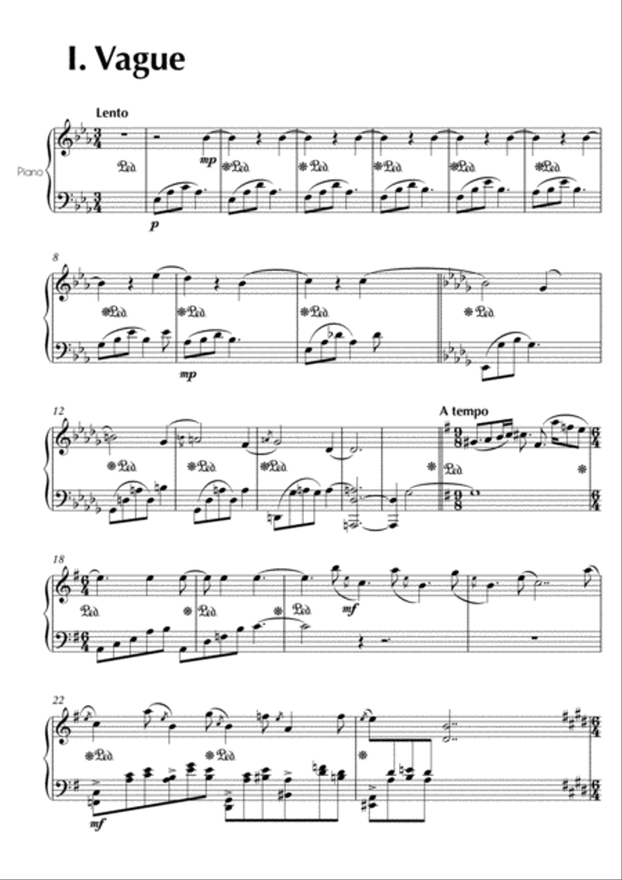 Suite for Samin Piano Solo scores gallery preview page 3