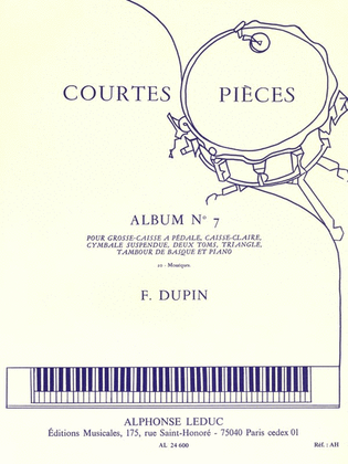 Courtes Pieces Vol.7 (percussion(s) & Piano)